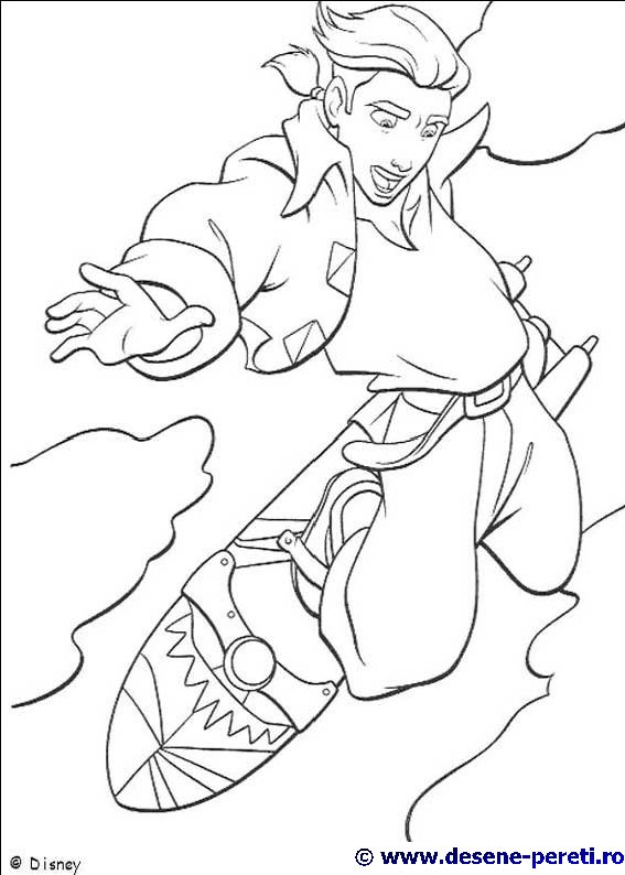 treasure planet desene colorat
